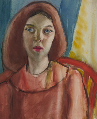 Edith Collier; Red Headed Girl; Circa 1920; 1977/7/3
