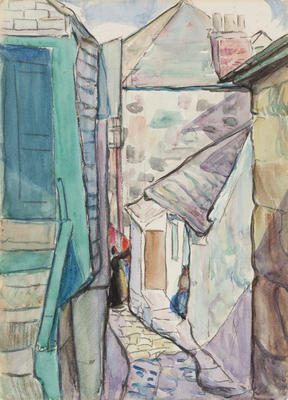 An Alley in Old St. Ives