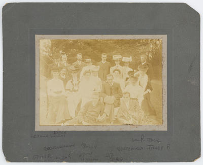 Unknown; Group portrait including some Colliers.; A2015/1/40