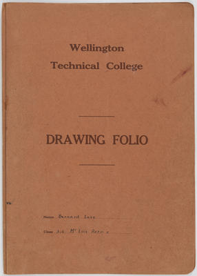 Wellington Technical Education Board; [Drawing folio]; Unknown; A2015/4/141