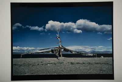 Hamish Horsley; Prayer Flags, Lake Manasarorar, West Tibet, 1990; 1990; 1997/2/4