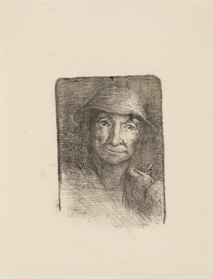 Vivian Smith; Untitled (Man wearing a hat); 1933?; 1988/27/347